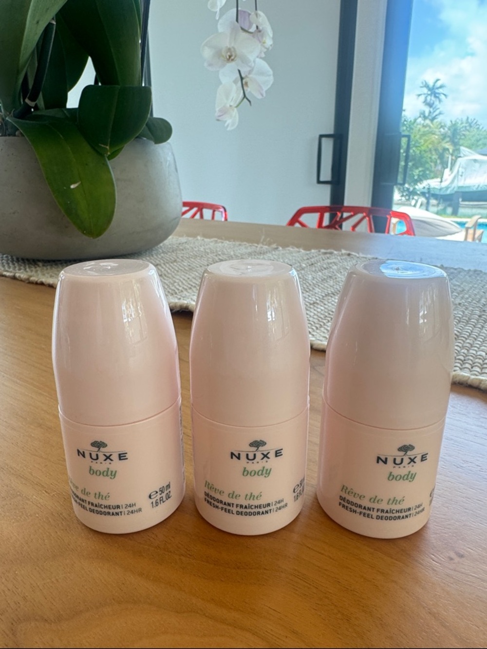 NUXE Body Rêve de Thé Roll-On Deodorant - Soft Pink
